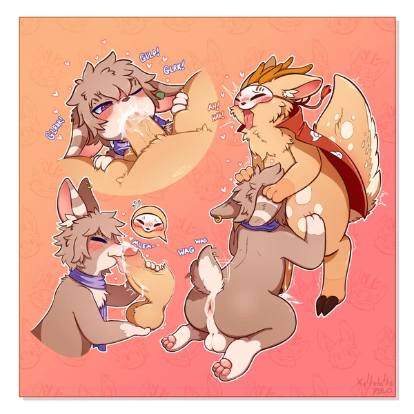 Sibuxiang The Deer (Fabulous Beasts), Tuye (Fabulous Beasts) (Fabulous Beasts) Created By Phlo