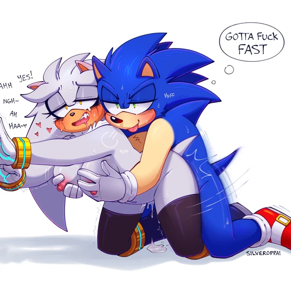 Silver The Hedgehog, Sonic The Hedgehog (Sega, Sonic The Hedgehog (Series)) Created By Silveroppai