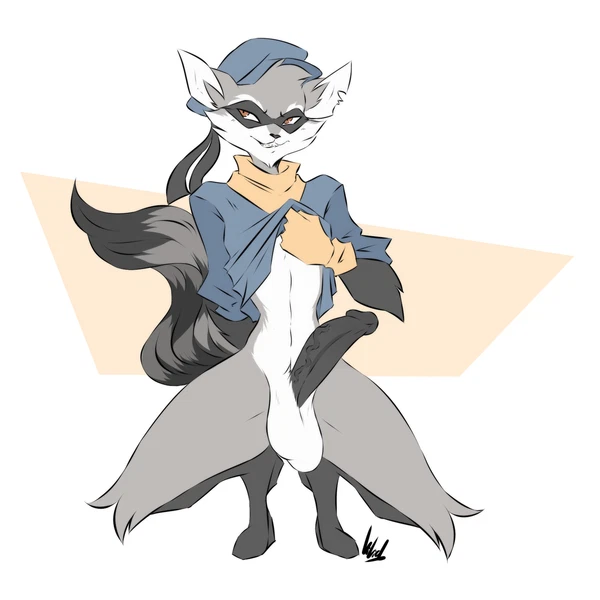 Sly Cooper (Sly Cooper (Series), Sony Corporation) Created By Dullvivid