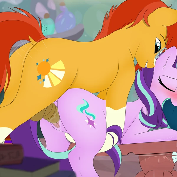 Starlight Glimmer (Mlp), Sunburst (Mlp) (Friendship Is Magic, Hasbro) Created By Local Sugar Provider