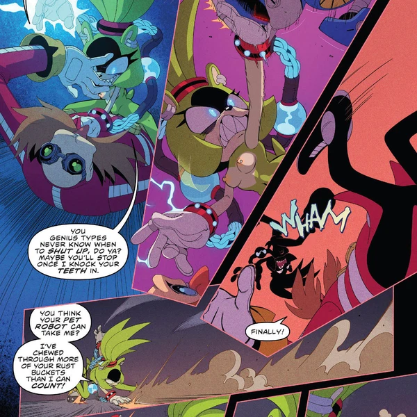 Surge The Tenrec (Idw Publishing, Sega) Created By Third-Party Edit