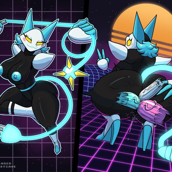Tasque Manager (Deltarune, Undertale (Series)) Created By Sevsartcave