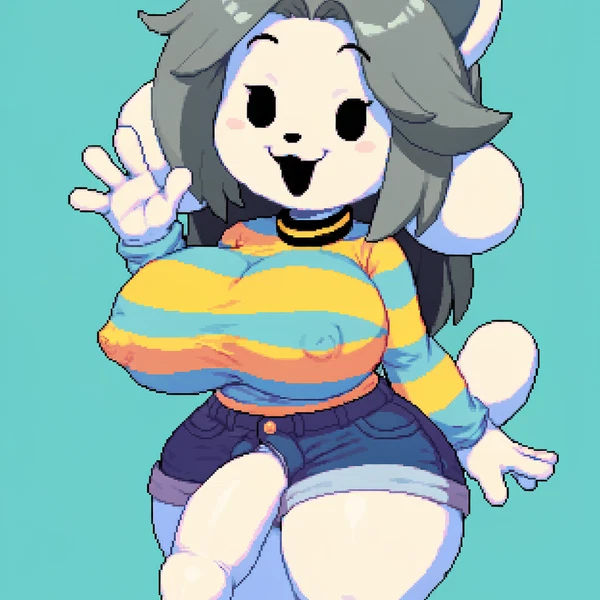 Temmie (Undertale) (Undertale, Undertale (Series)) Created By Boxen549