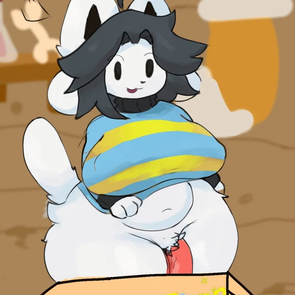 Temmie (Undertale) (Undertale, Undertale (Series)) Created By Spikex