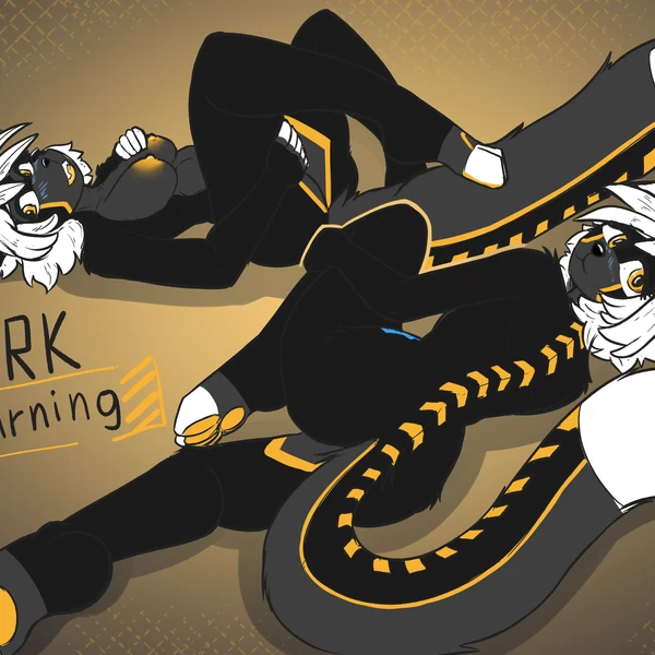 Warning (Fluff-Kevlar) Created By Vizelius