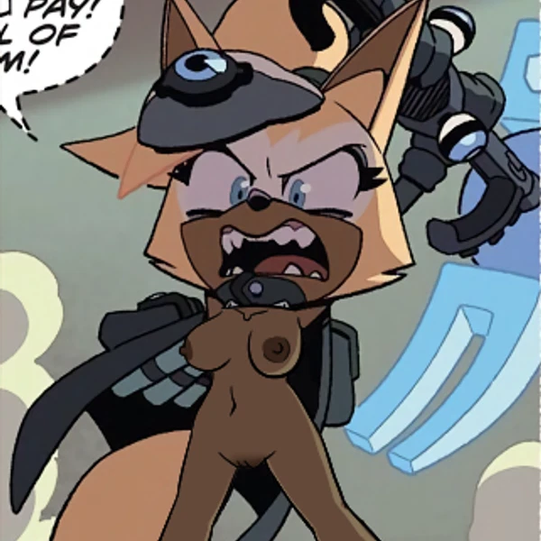 Whisper The Wolf (Idw Publishing, Sega) Created By Third-Party Edit