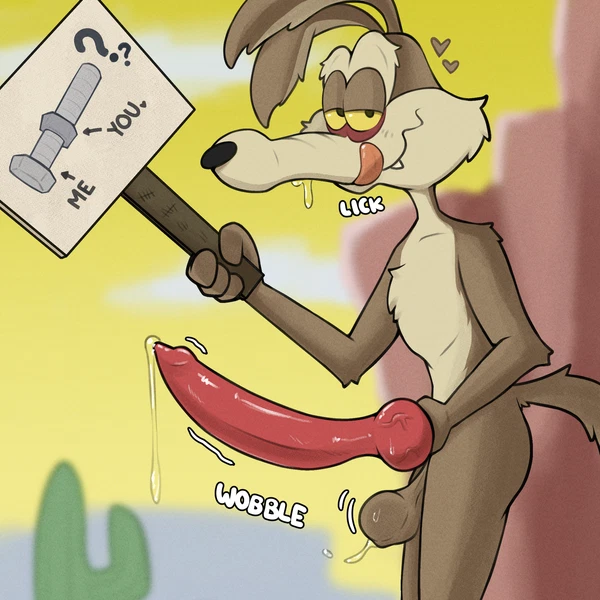 Wile E. Coyote (Looney Tunes, Warner Brothers) Created By Crunchychip