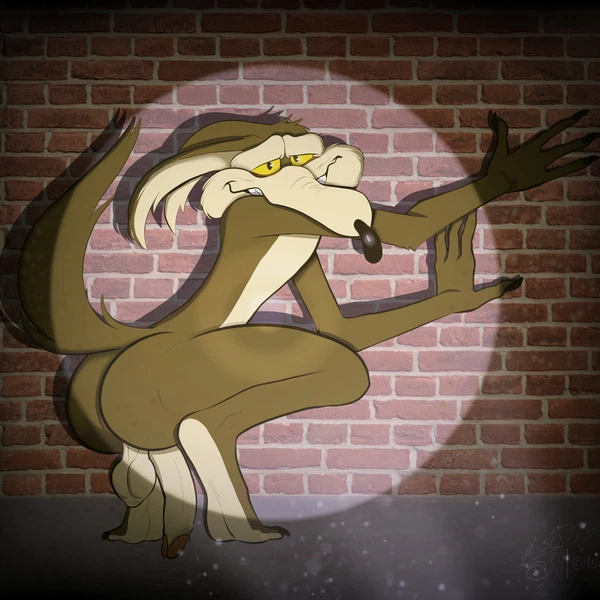 Wile E. Coyote (Looney Tunes, Warner Brothers) Created By Lsdxiii