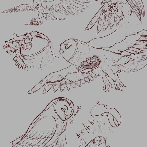 Anthro, Bone, Death, Digestion