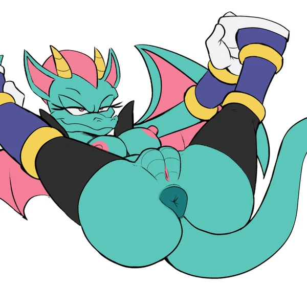 Dulcy The Dragon (Archie Sonic) (Archie Comics, Mythology) Created By Guillion