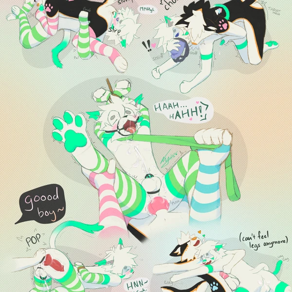 Fluffy (Fluffybarks), Kilo (Kykilo) Created By Kykilo