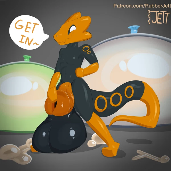 Jett (Rubberjett) (Rain World, Videocult) Created By Rubberjett