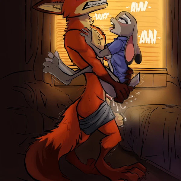 Judy Hopps, Nick Wilde (Disney, Zootopia) Created By Guy Fuentes