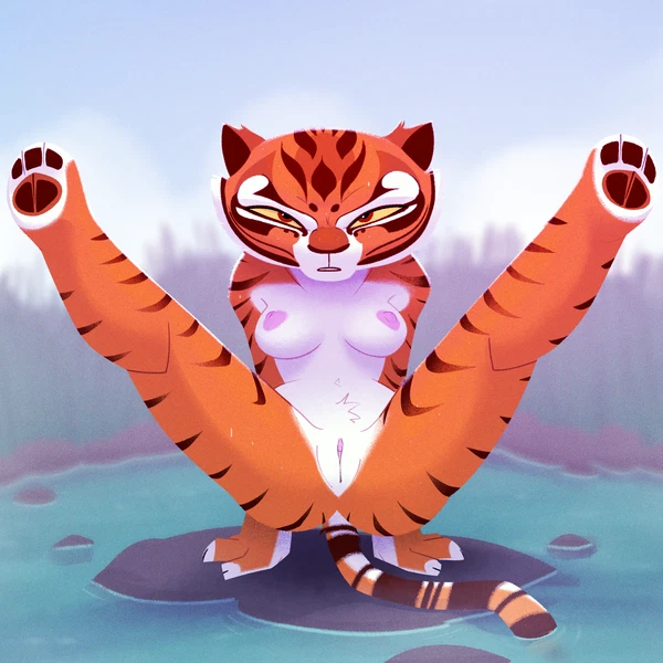 Master Tigress (Dreamworks, Kung Fu Panda) Created By Pusszone