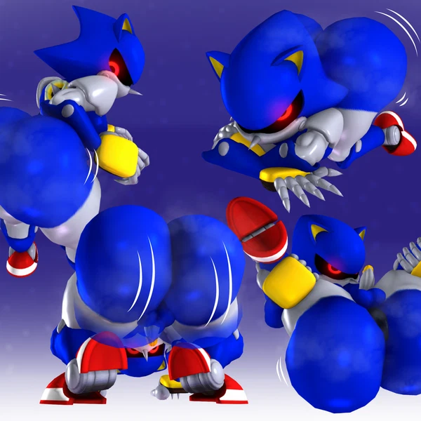 Metal Sonic (Sega, Sonic The Hedgehog (Series)) Created By Eggpounding