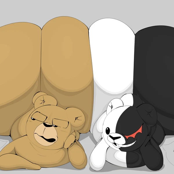 Monokuma, Ted (Ted) (Danganronpa, Spike Chunsoft) Created By Sparkothefailure