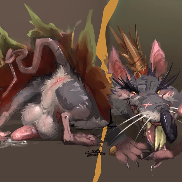 Rat King (Deadlock) (Deadlock (Game), Valve) Created By Apfelskai