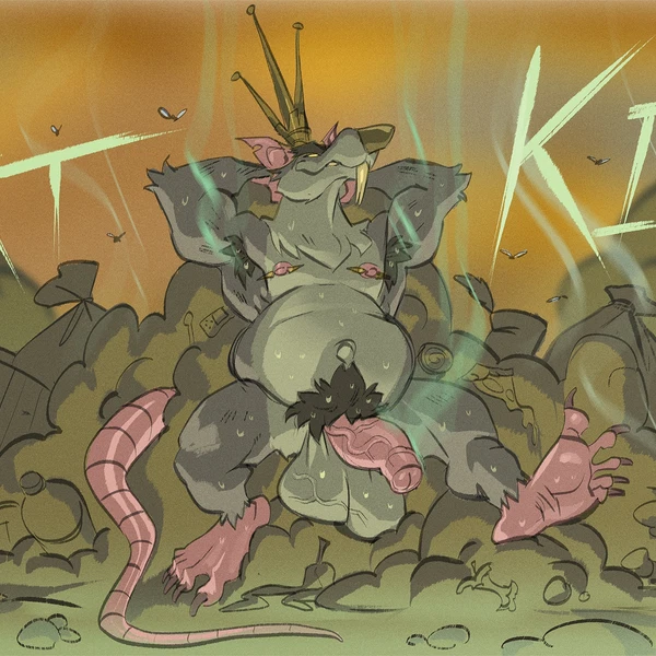 Rat King (Deadlock) (Deadlock (Game), Valve) Created By Effee Draws