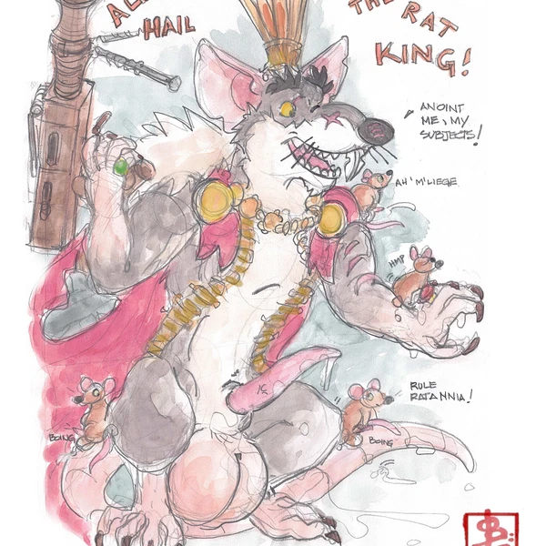 Rat King (Deadlock) (Deadlock (Game), Valve) Created By Fennec (Artist)