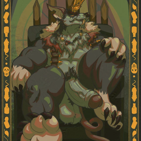 Rat King (Deadlock) (Deadlock (Game), Valve) Created By Rouroulecailloux