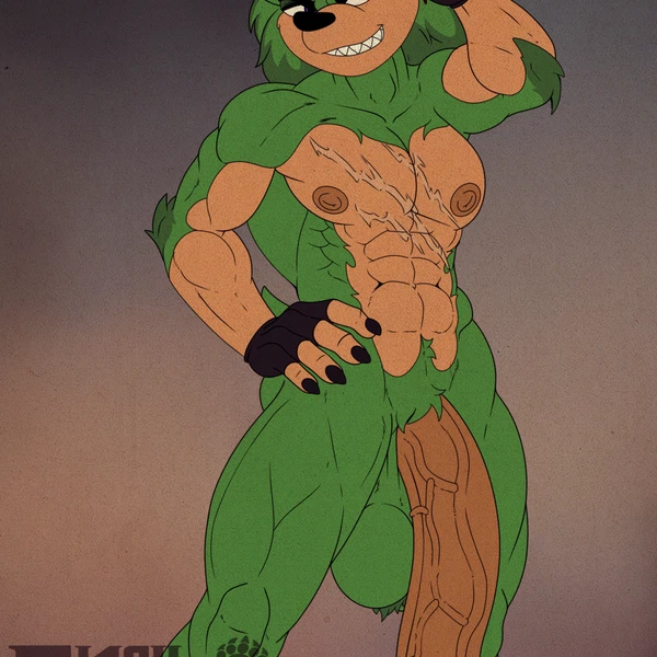Scourge The Hedgehog (Archie Comics, Sega) Created By Blackbear