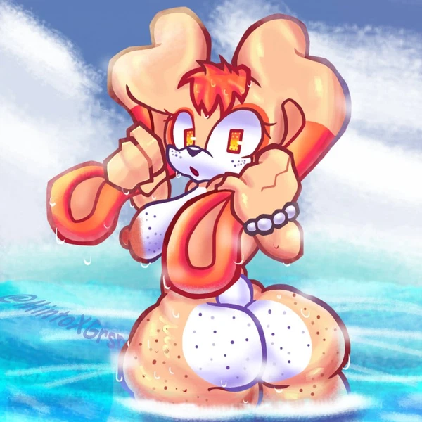 Vanilla The Rabbit (Sega, Sonic The Hedgehog (Series)) Created By Mintoxgrsp